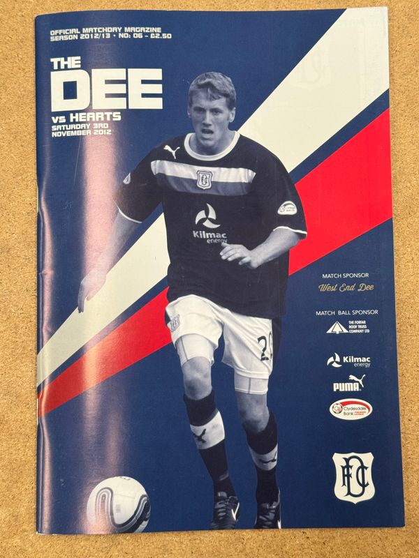 Dundee v Hearts - 3/11/12