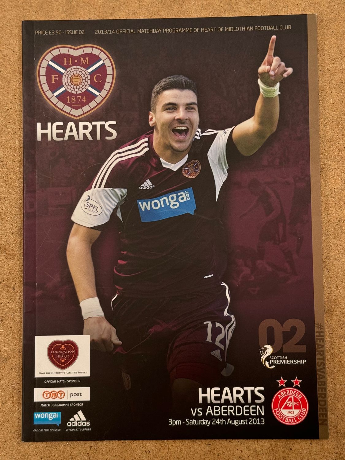 Hearts v Aberdeen - 24/8/13