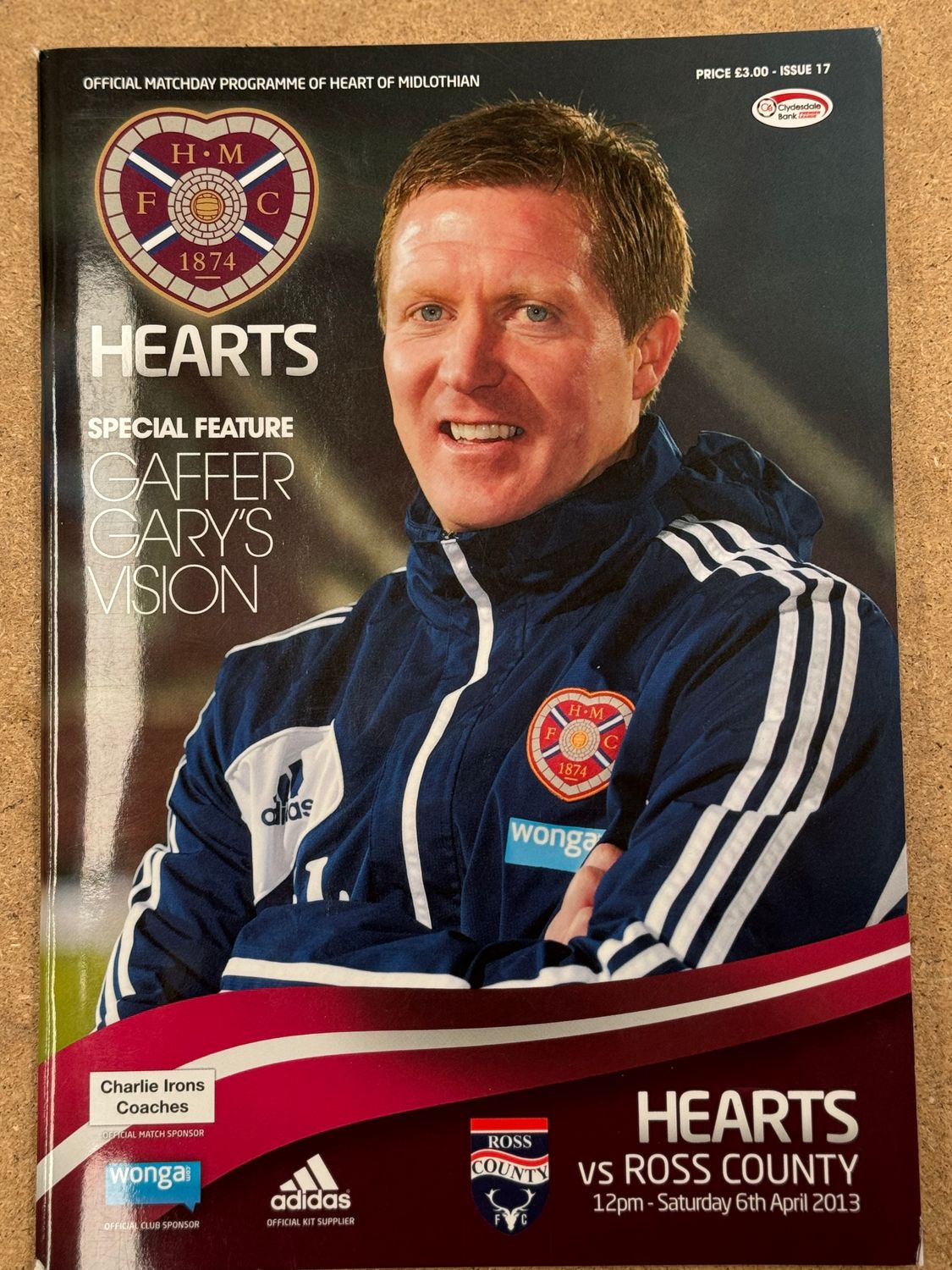 Hearts v Ross County - 6/4/13