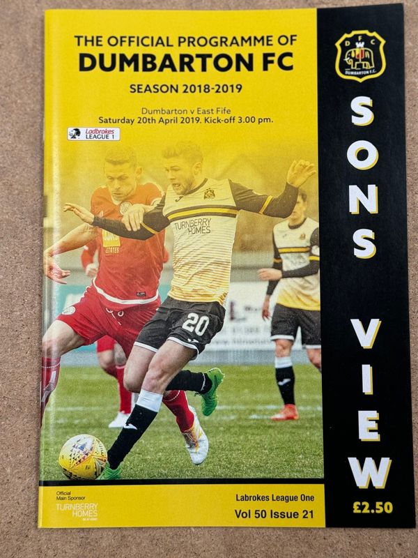 Dumbarton v East Fife - 22/11/14