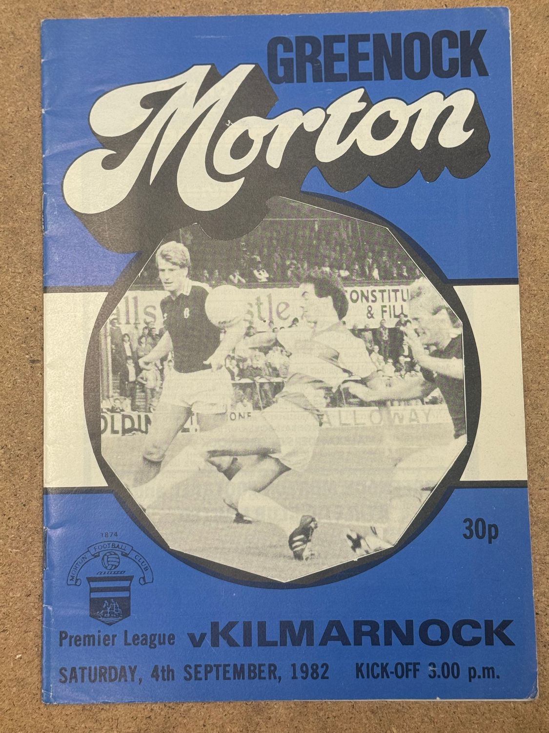 Morton v Kilmarnock - 4/9/82