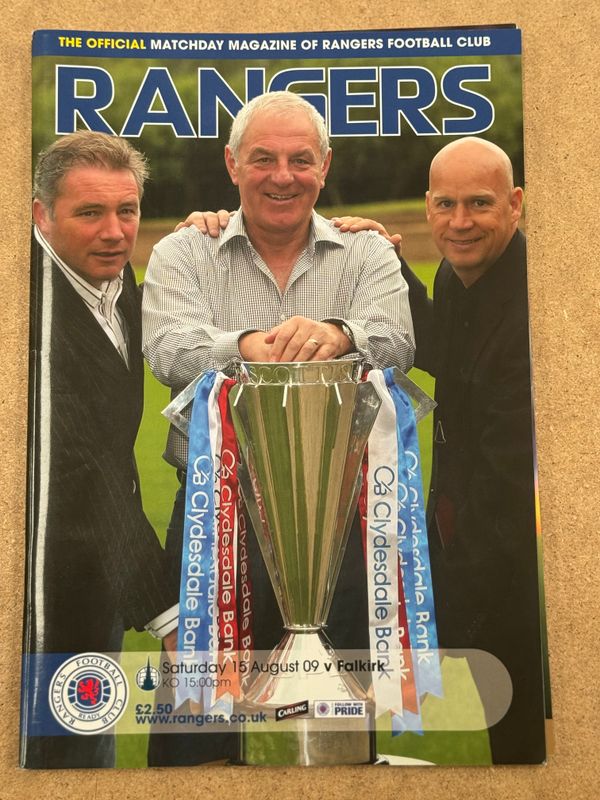 Rangers v Falkirk - 15/8/09
