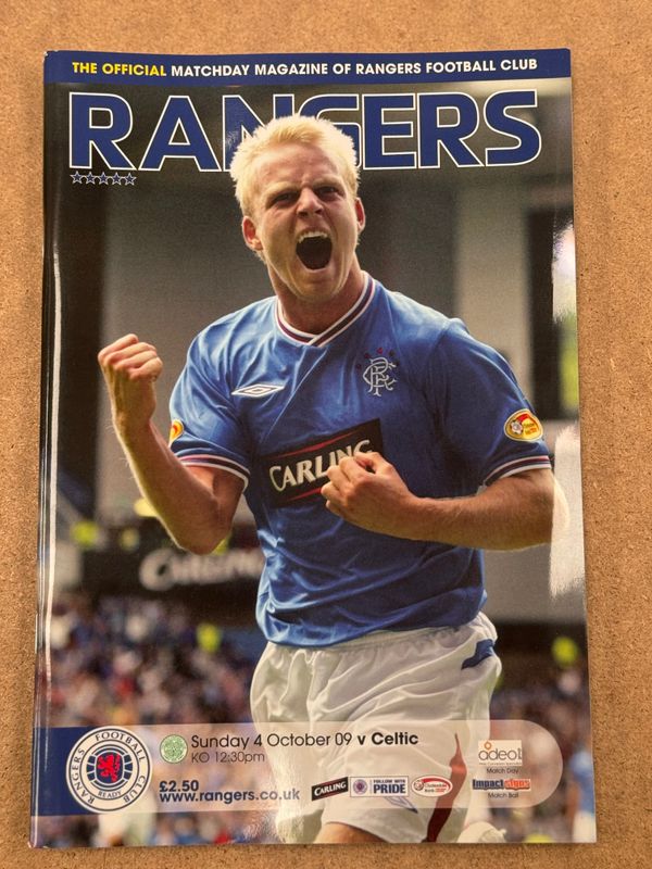 Rangers v Celtic - 4/10/09