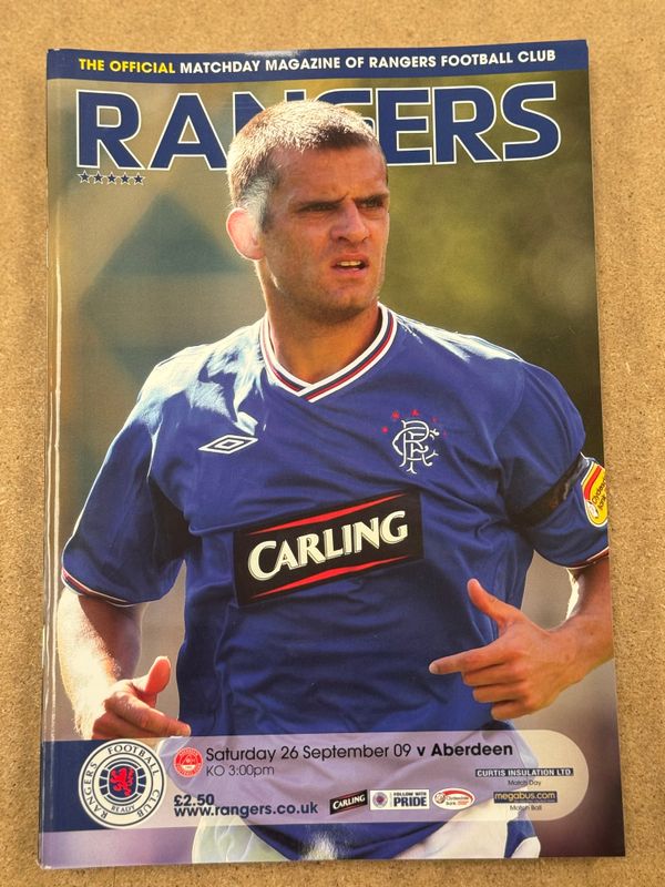 Rangers v Aberdeen - 26/09/09