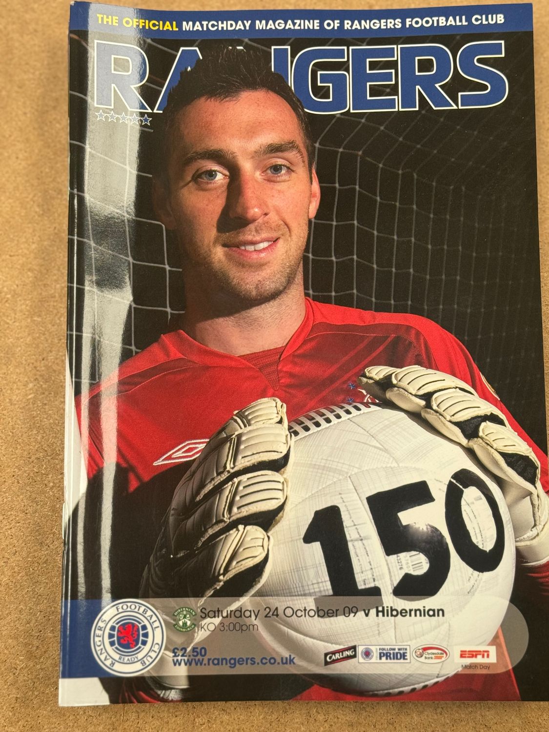 Rangers v Hibernian - 24/10/09