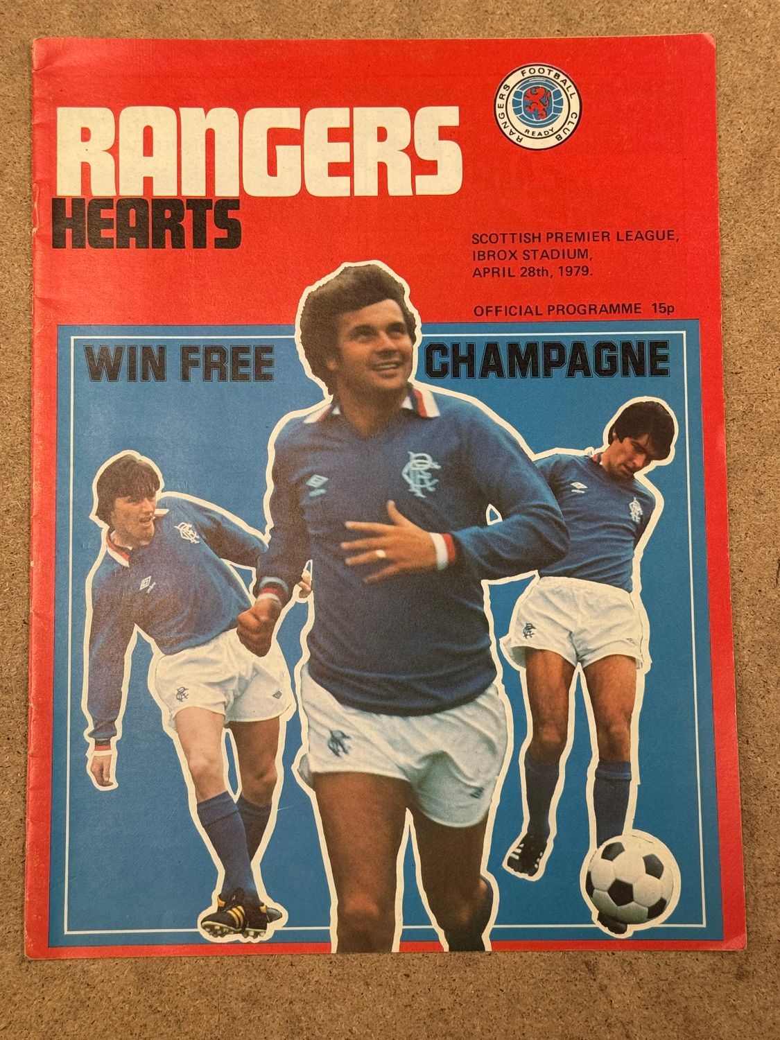 Rangers v Hearts - 28/4/79