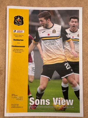 Dumbarton v Stenhousemuir - 30/3/19