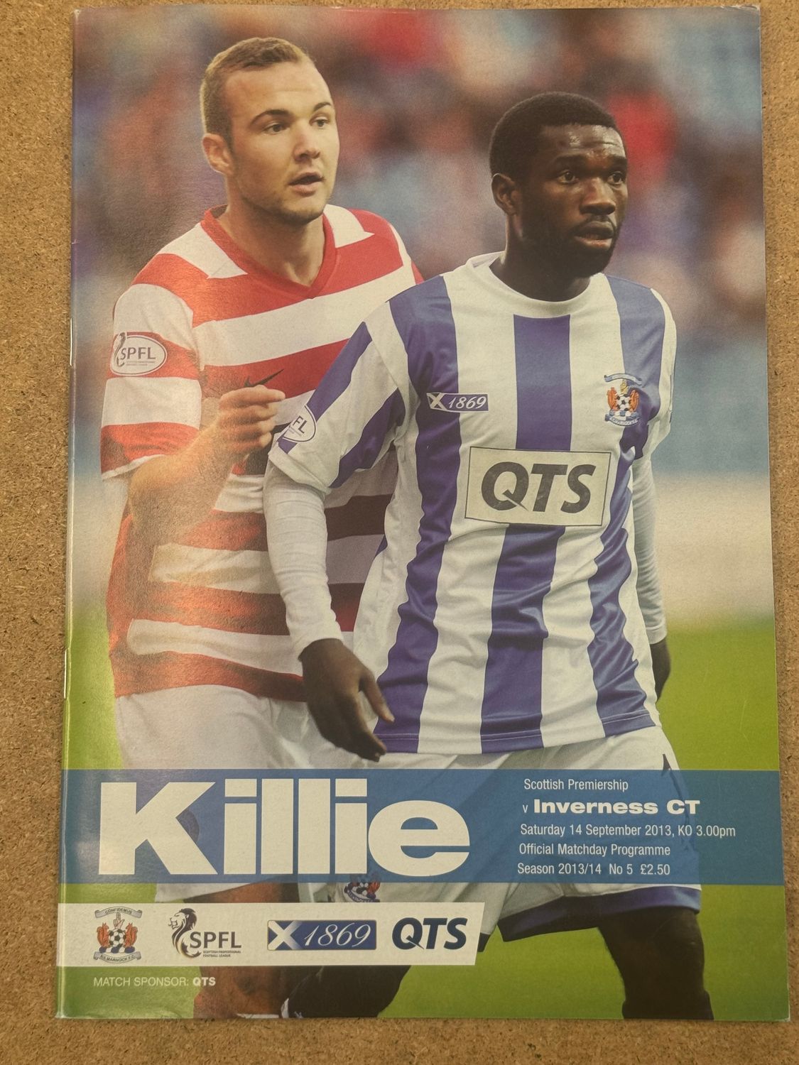 Kilmarnock v Inverness CT - 14/9/13