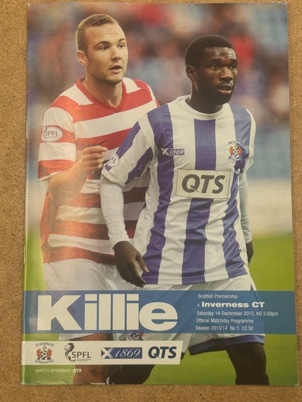 Kilmarnock v Inverness CT - 14/9/13