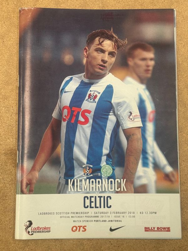 Kilmarnock v Celtic - 3/2/18