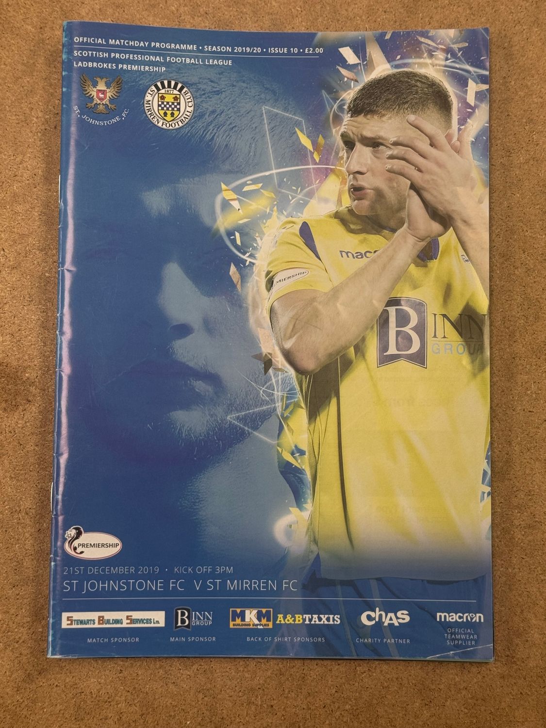 St Johnstone v St Mirren  - 21/12/19