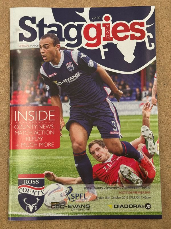 Ross County v Inverness CT  - 25/10/13