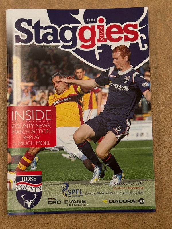 Ross County v Celtic  - 9/11/13