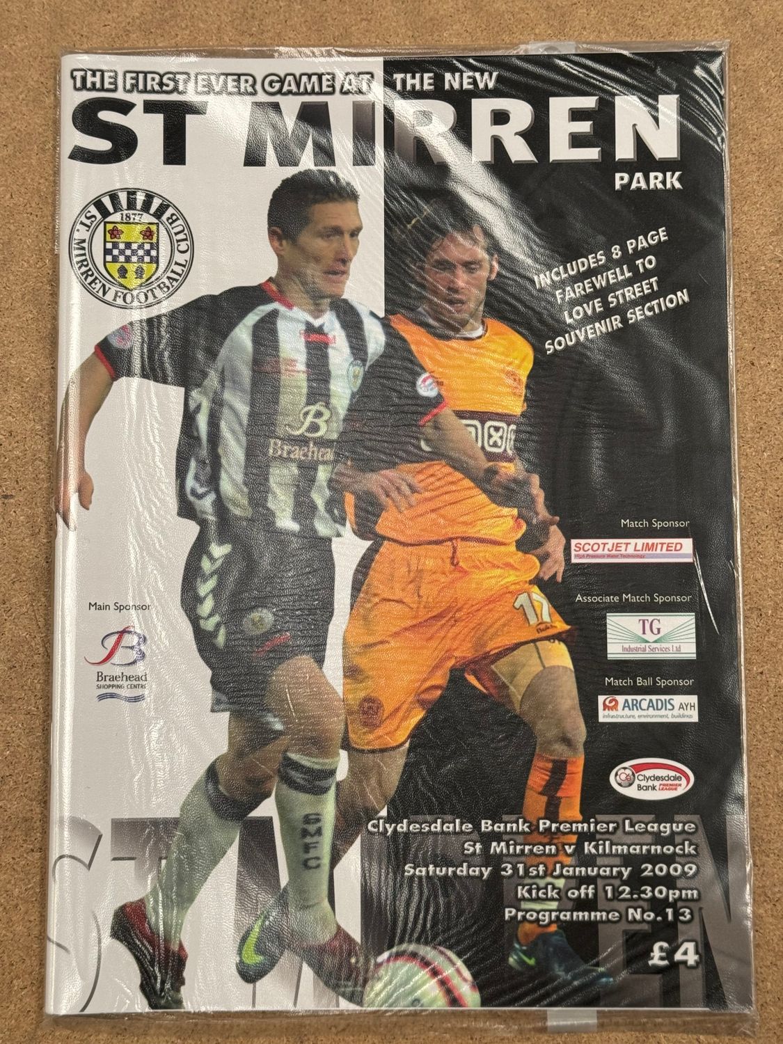 St Mirren v Kilmarnock - 31/1/09