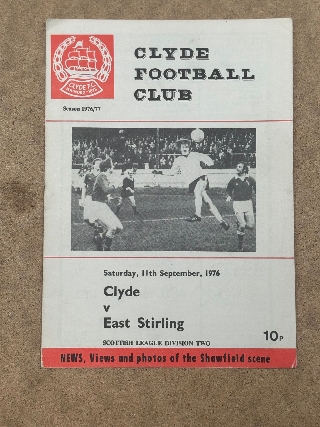 Clyde v East Stirling - 11/9/76