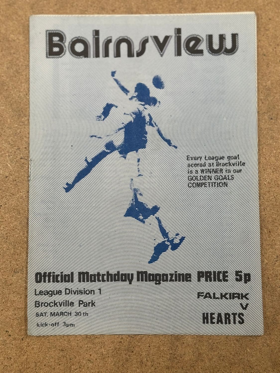 Falkirk v Hearts - 30/3/74