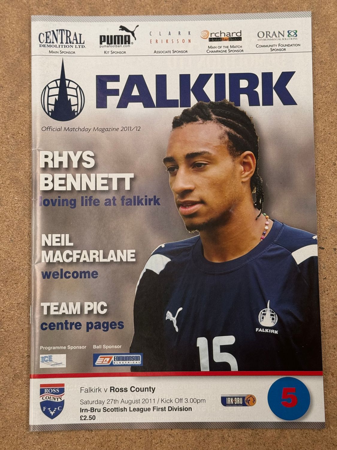 Falkirk v Ross County - 27/8/11
