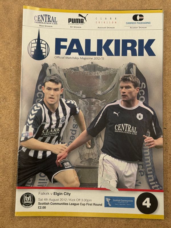 Falkirk v Elgin City - 4/8/12