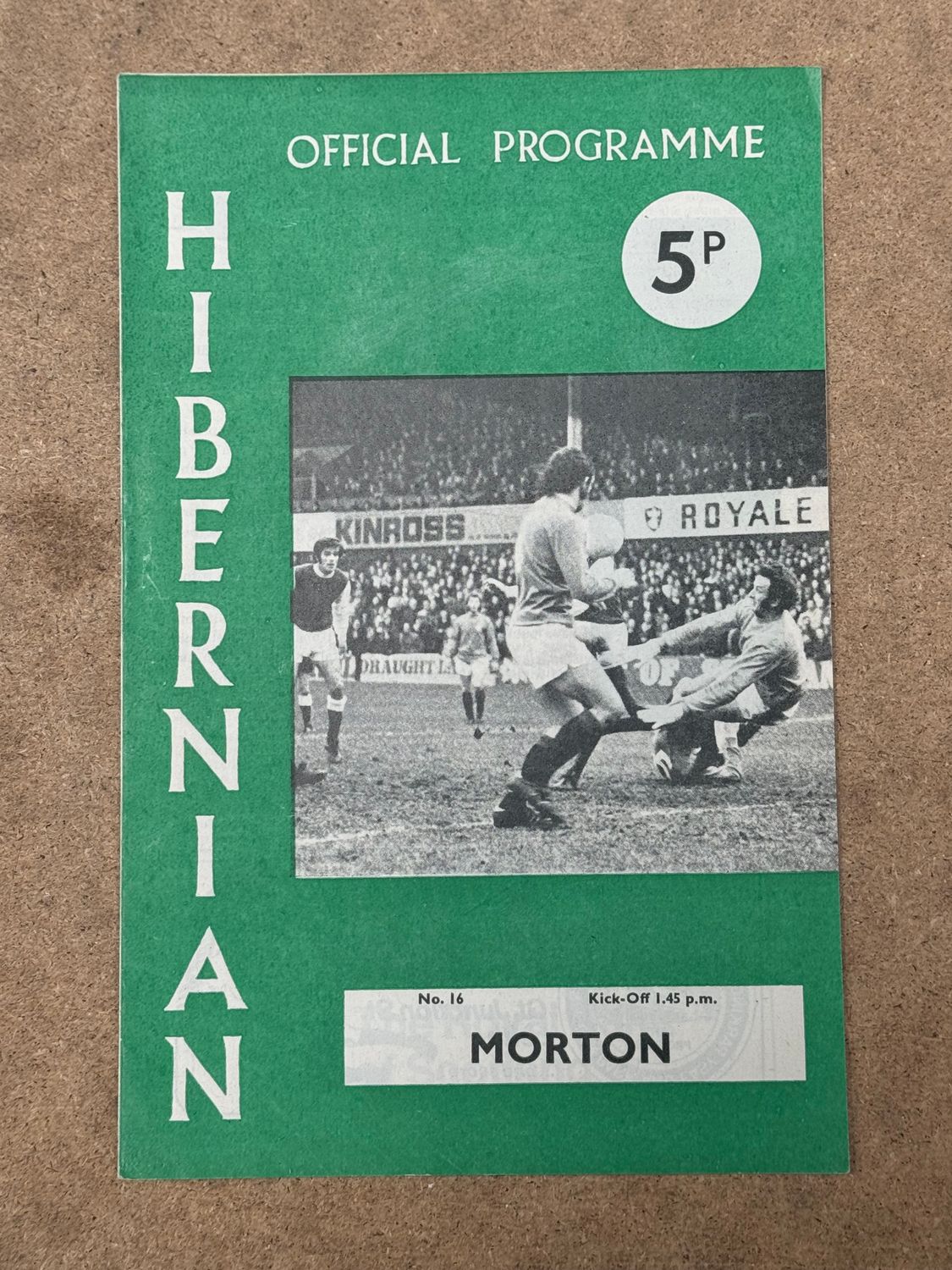 Hibernian v Morton - 22/12/73