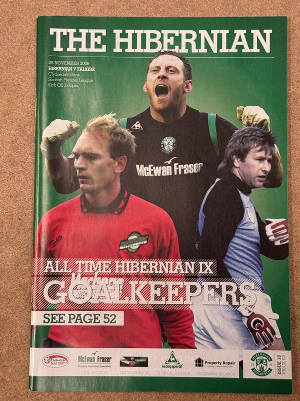 Hibernian v Falkirk - 28/11/09
