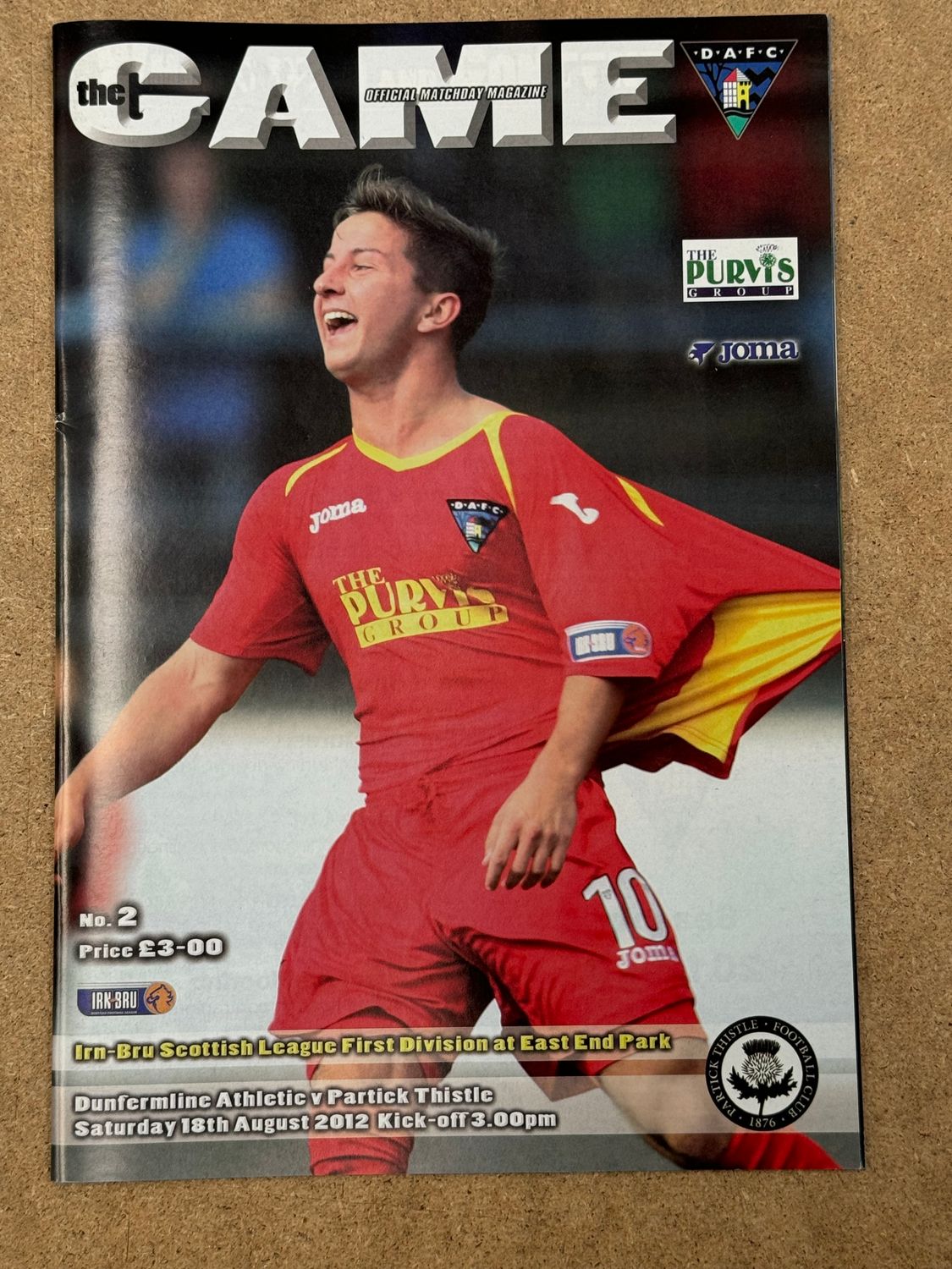 Dunfermline v Partick - 18/8/12