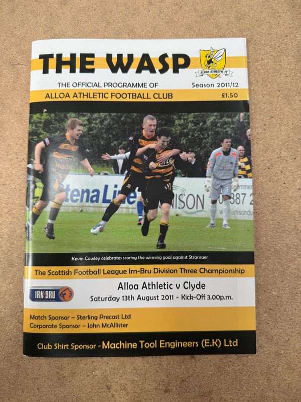 Alloa v Clyde - 13/8/11