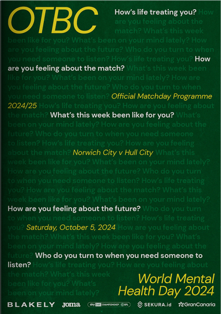 Norwich City v Hull City - 05/10/24