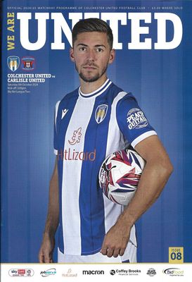 Colchester United v Carlisle United - 05/10/24