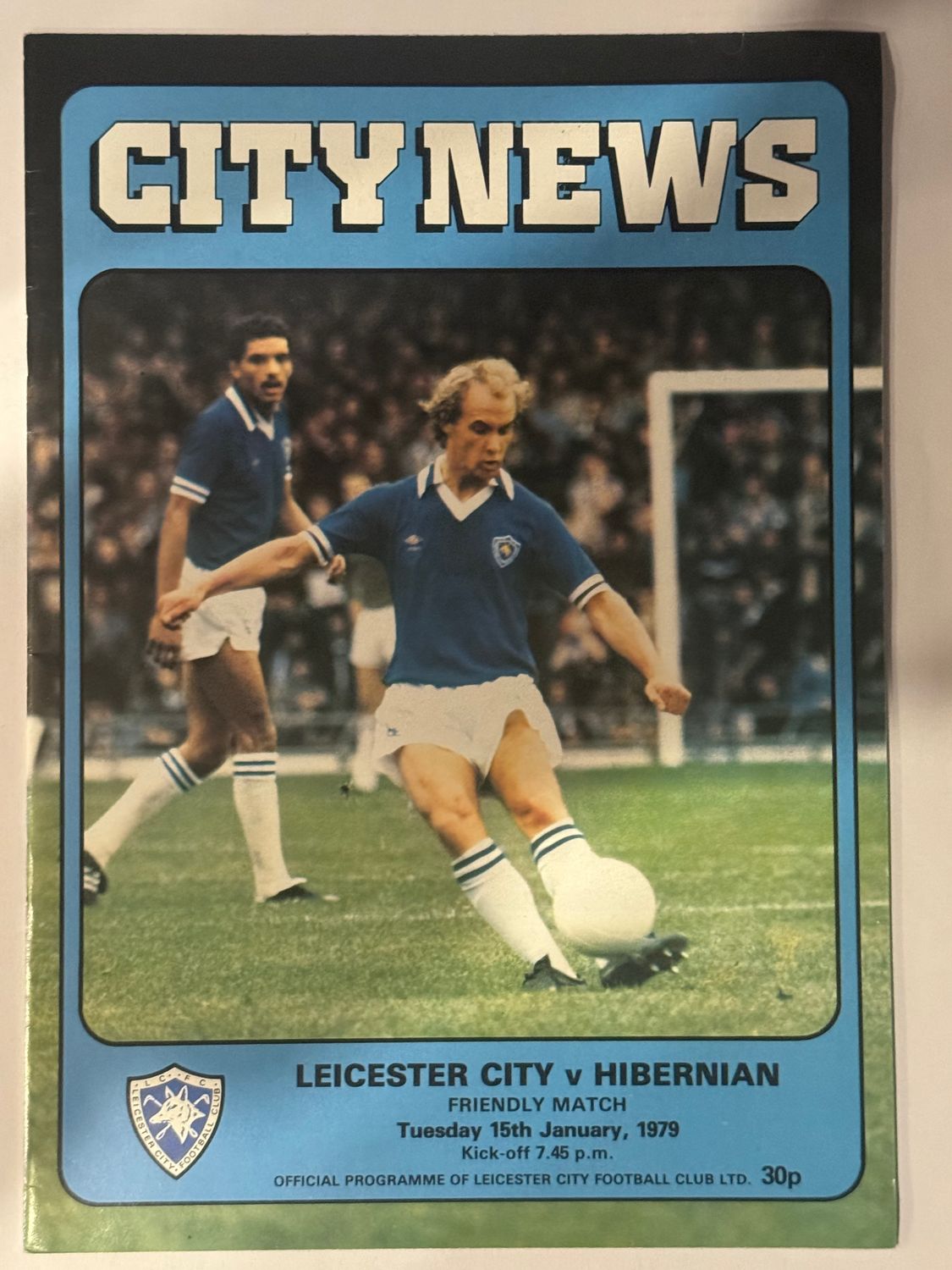 Leicester City v  Hibernian  - 15/1/79