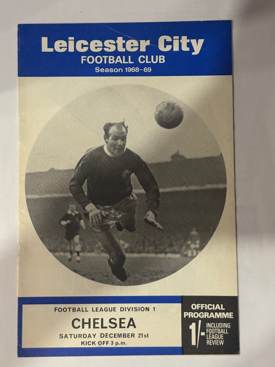 Leicester City v  Chelsea - 21/12/68