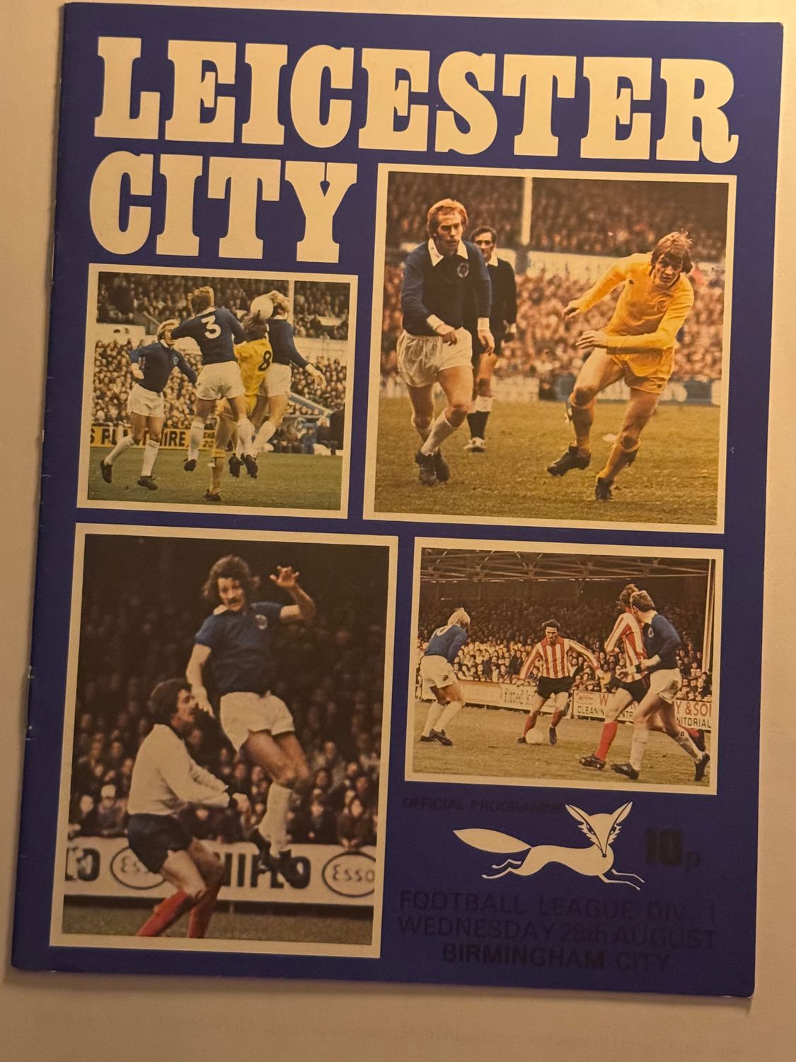 Leicester City v  Birmingham City - 28/8/74