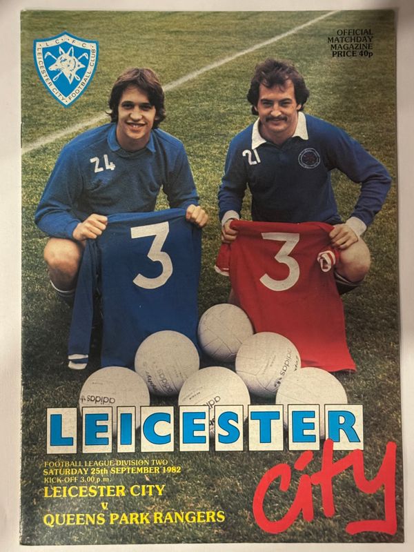 Leicester City v  QPR - 25/9/82