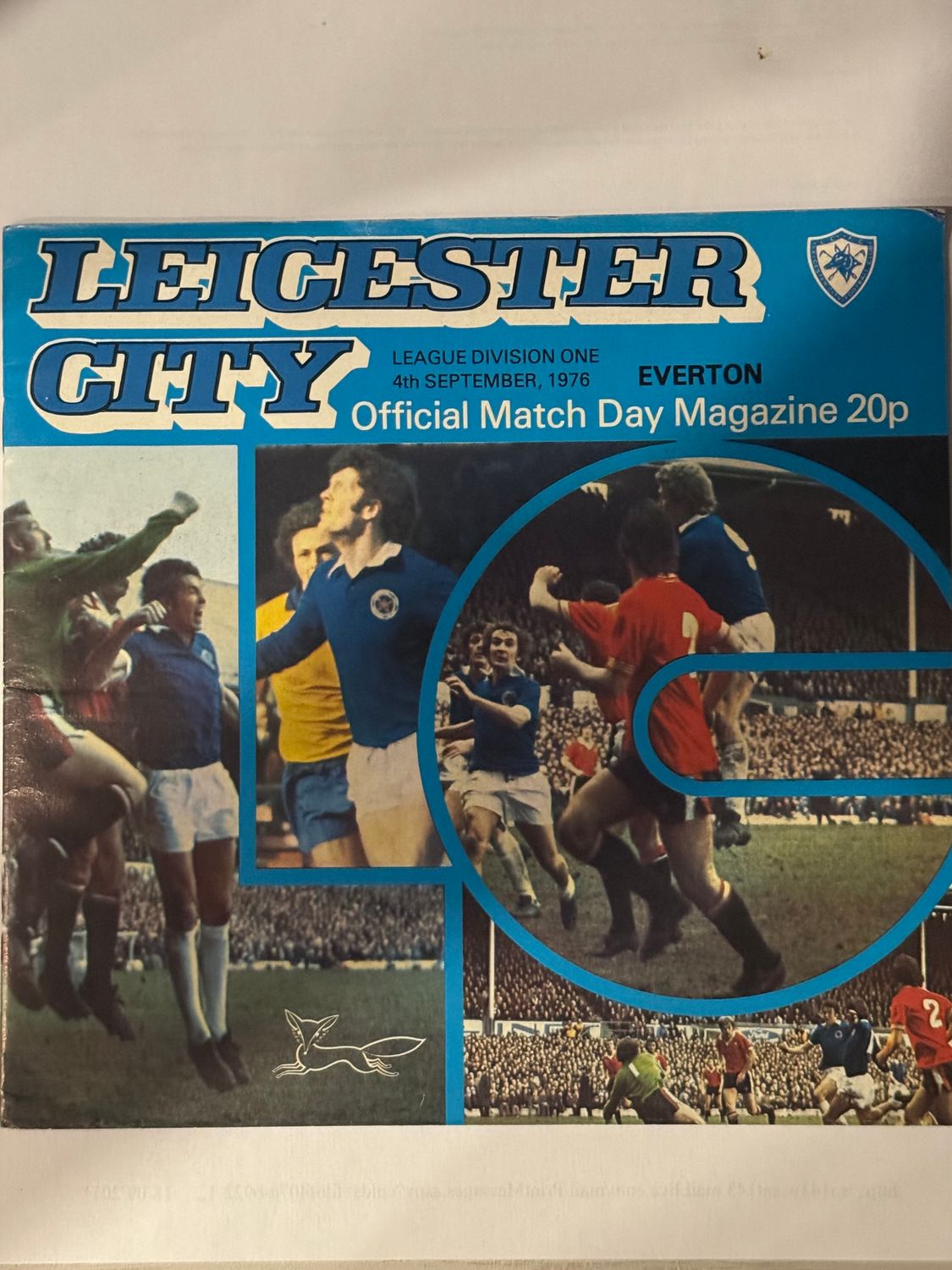 Leicester City v  Everton - 4/9/76