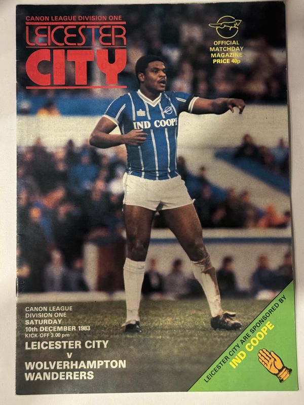 Leicester City v Wolves  - 10/12/83