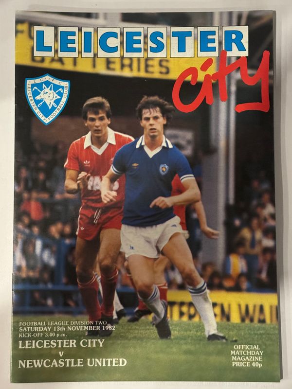 Leicester City v  Newcastle Utd - 13/11/82