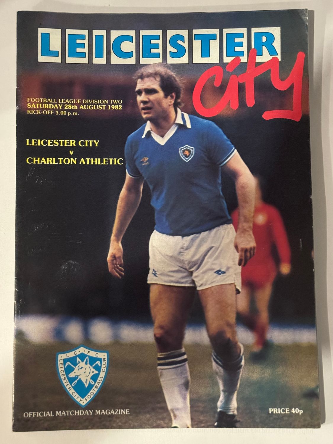 Leicester City v  Charlton - 28/8/82