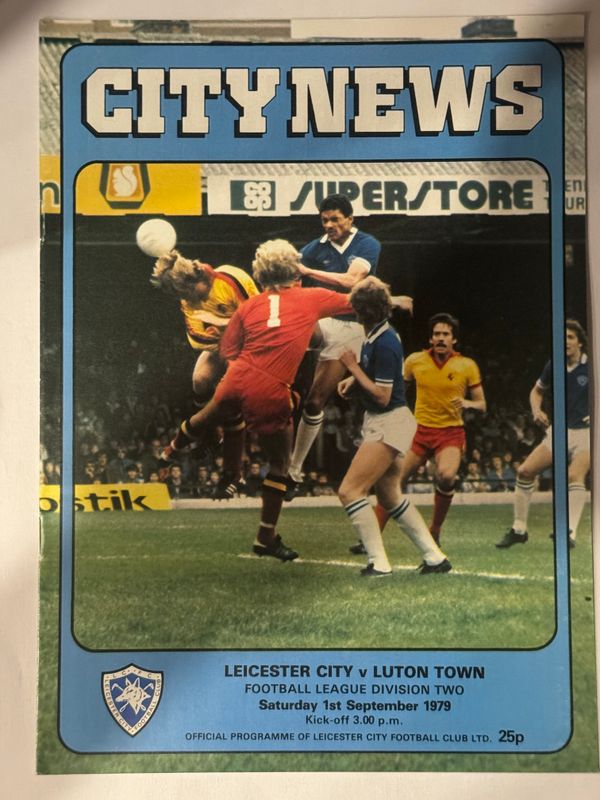 Leicester City v  Luton  - 1/9/79