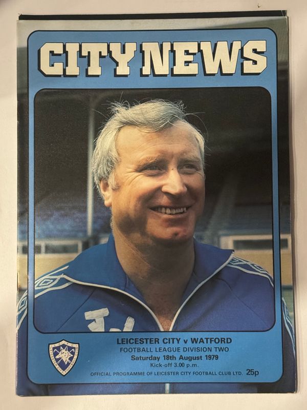 Leicester City v  Watford  - 18/8/79