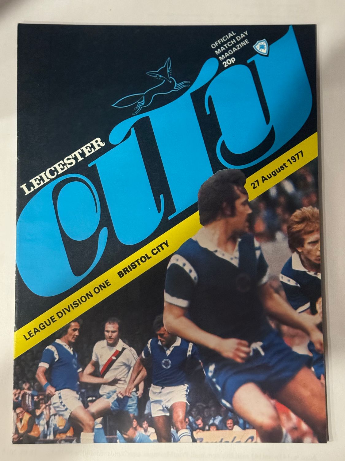 Leicester City v Bristol City - 27/8/77