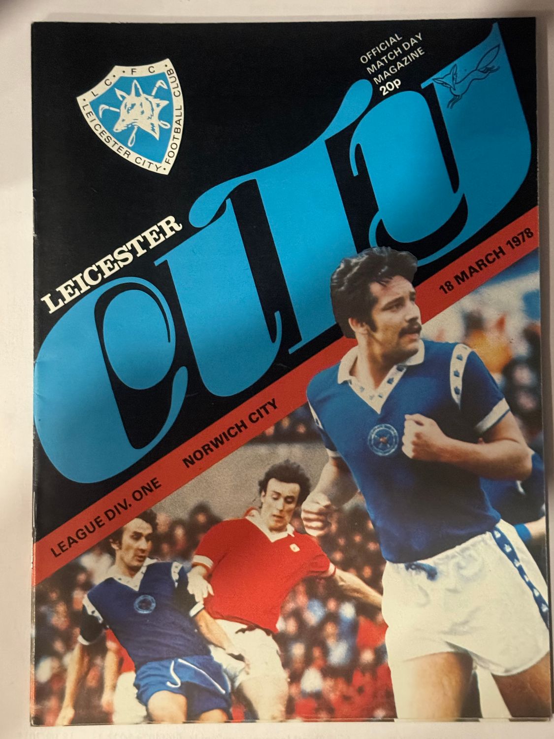 Leicester City v Norwich City - 18/3/78