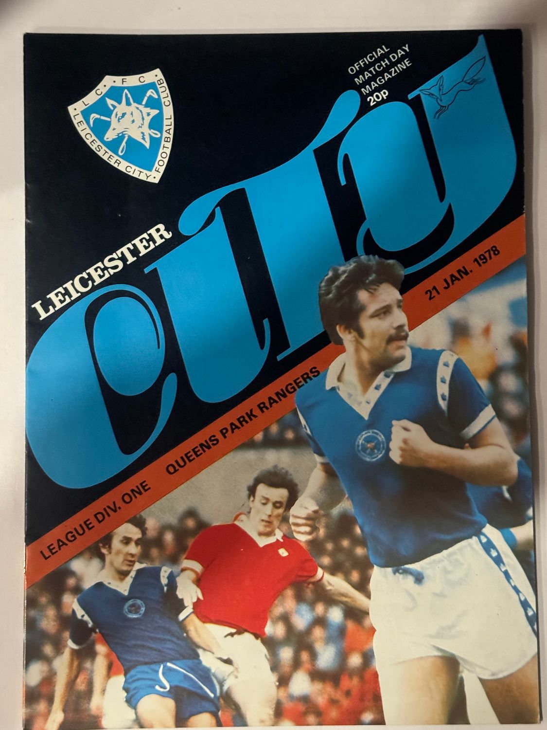 Leicester City v QPR - 21/1/78