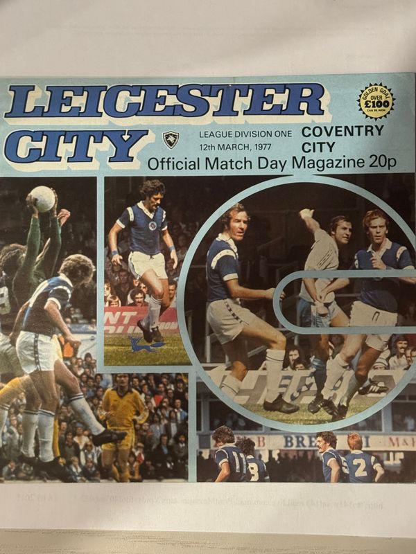 Leicester City v  Coventry City - 12/3/77