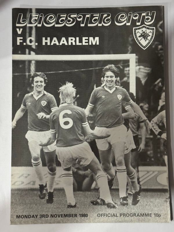 Leicester City v  FC Harlem  - 3/11/80