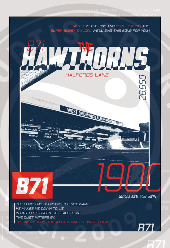A4 POSTER - The Hawthorns