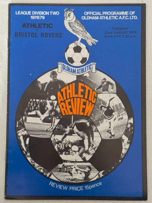 Oldham v Stoke City - 4/10/77