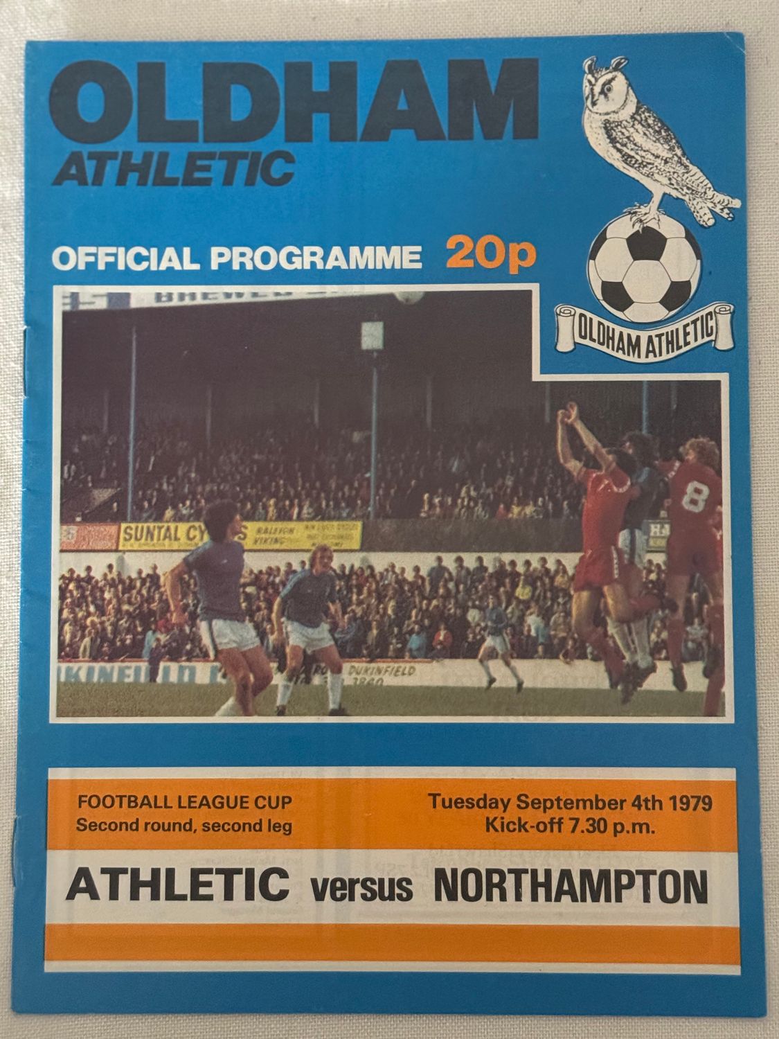 Oldham v Northampton Town - 4/9/79
