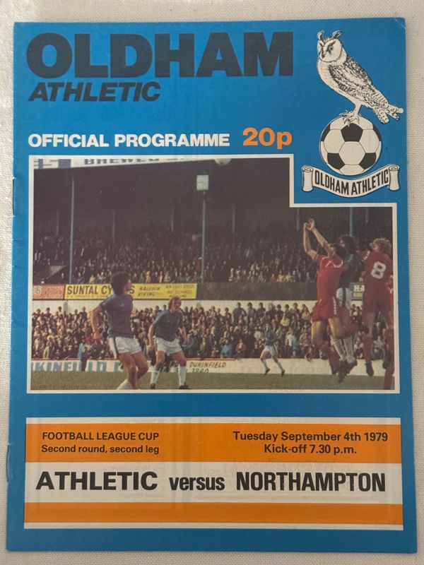 Oldham v Northampton Town - 4/9/79