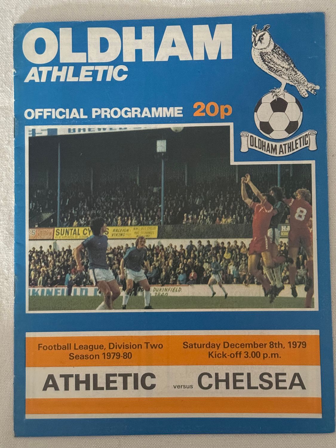 Oldham v Chelsea - 8/12/79