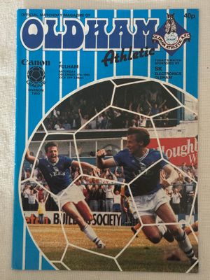 Oldham v Fulham - 17/12/83
