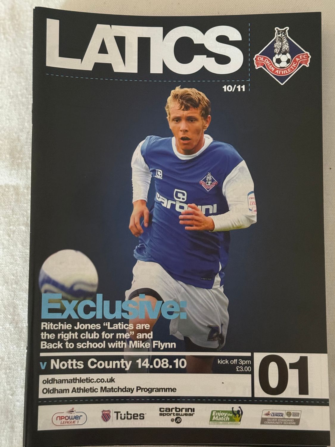Oldham v Notts County - 14/8/10